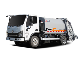 【汉成牌】东风华神V3-蓝牌压缩式垃圾车（燃油车）